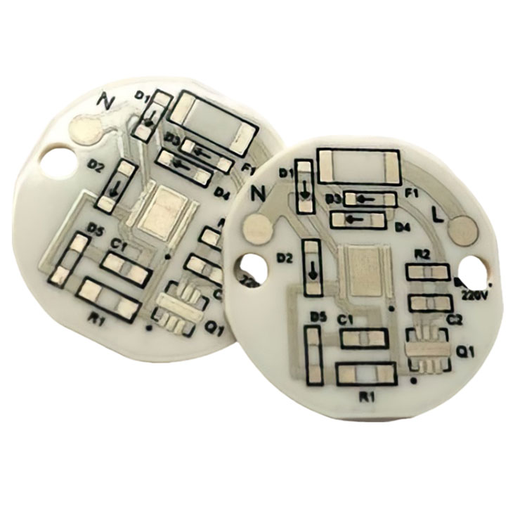 PCB en céramique d'alumine pour lampe automatique