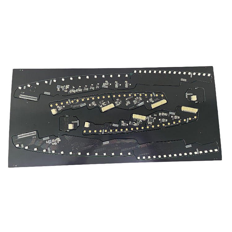 Traitement des cartes PCB de lumière LED automobile