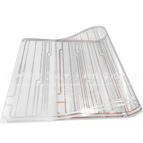 Carte de circuit flexible transparente FPC